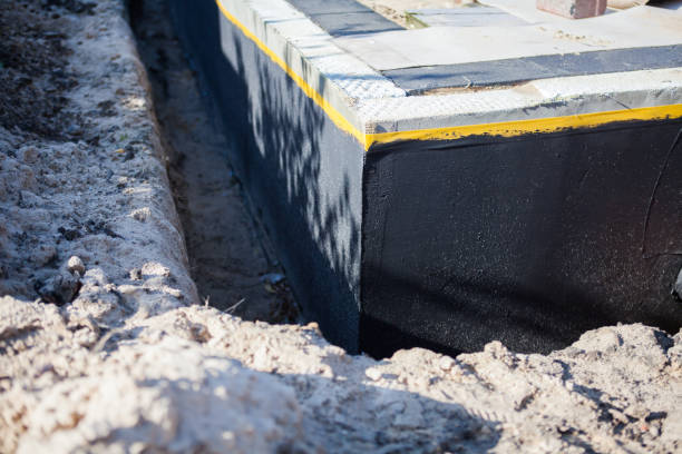 Residential Wet Basement Repair installation at a Three Rivers, MI home by SJ Waterproofing Pros